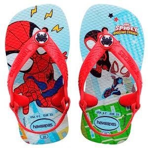 Havaianas Sandales Marvel à motif Bleu - Couleur Bleu - Taille 17