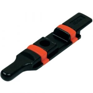 Fapim Embout de tringle en polyamide non réglable Ø6 mm pour gorge européenne mécanisme ouvrant à la françaiseEmbout de tringle en polyamide