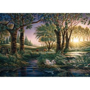 Schmidt Spiele 58546 Puzzle de 1000 pièces Terry Redlin, Multicolore