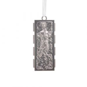 Hallmark Han Solo Décoration d'arbre de Noël La Reine des Neiges en Carbonite en métal de qualité supérieure, décoration d'arbre de Noël à Suspendre, Cadeaux pour Noël