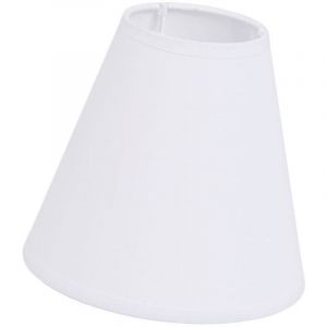 N.a! Petit Abat-Jour Blanc  Hauteur 15 Cm