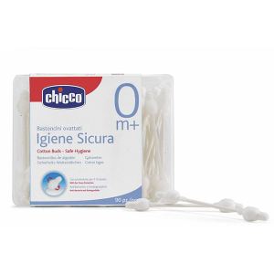 Image de Chicco Boîte de 90 coton tiges de sécurité