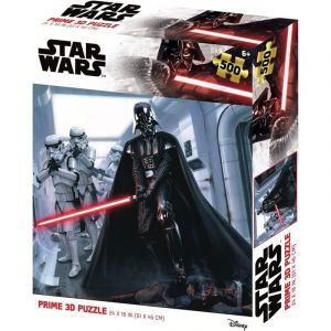 Prime 3D Puzzle lenticulaire Star Wars Dark Vador et Stormtrooper