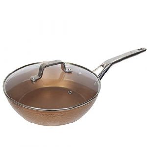 San Ignacio Po&ecirc;le &agrave; frire en aluminium forg&eacute; en cuivre (&oslash; 26 cm)