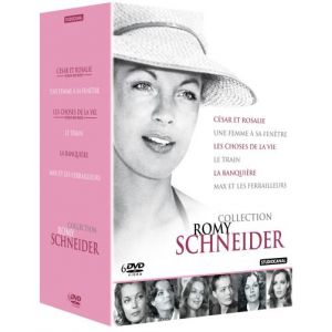 Collection Romy Schneider : César et Rosalie + Une femme à sa fenêtre + Les choses de la vie + Le train + La banquière + Max et les ferrailleurs