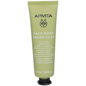 Apivita Face Mask Green Clay 50 Ml