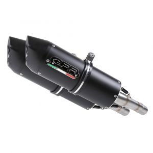 Image de Gpr Exhaust Systems Silencieux Furore Dual Slip On Cbr 1100 Xx/x Eleven 97-06 Homologated One Size Matt Black / Black