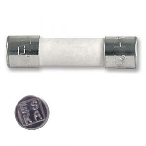 Eska Fusible Temporisé (T) en céramique 3.15A/250VAC 5x20mm (Boite de 10 Fusibles)