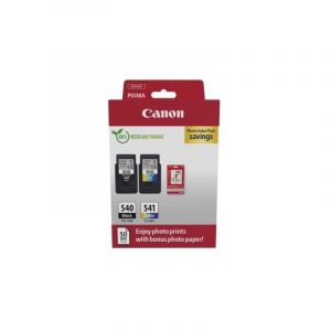Pack de 2 cartouches d encre pack papiers photo CANON PG540 CL541 Couleur Noir