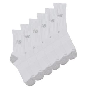 New Balance Chaussettes de sports ACTIVE CUSHION CREW SOCKS 3 PACKS Blanc - Taille M,S,L