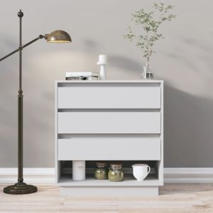 Image de VidaXL Buffet Blanc 70x41x75 Cm Agglom¿¿R¿¿