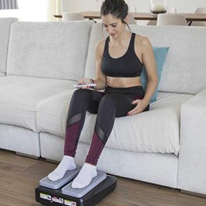 Eco-de ECODE Vidastep Exerciseur de Jambes, Permet de Marcher Pendant Que Vous êtes Assis, avec télécommande, programmes et MP3 ECO-4060