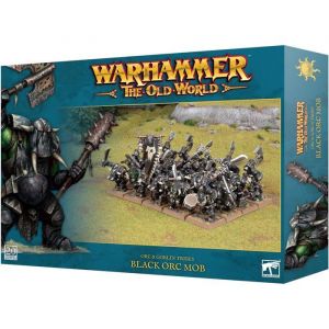 Warhammer Old World - Orc Goblin Tribes : Black Orc Mob 09-13