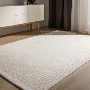 Benuta Tapis en coton tiss&eacute; main Ron