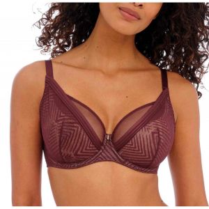 Freya Soutien-gorge plongeant armatures - Rouge TAILORED
