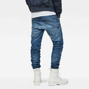 G-Star Raw RAW D- Staq 5-Pocket Slim Jeans, Bleu (Medium Indigo Aged 8968-6028), 30W / 32L Homme