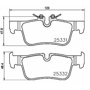 Brembo Jeu de 4 plaquettes de frein avant (065P 06 094)