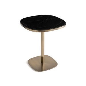 Table bistrot marbre noir, Lixfeld