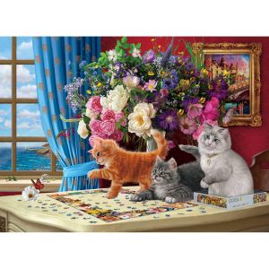 Eurographics Puzzle 1000 pièces : Puzzling Cats par Image World