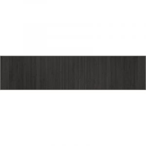 VidaXL Tapis Rectangulaire Gris 70x300 Cm Bambou
