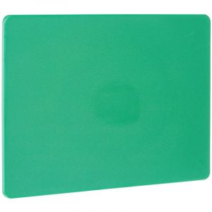 Hendi Planche à découper, HACCP, GN1/1, les deux côtés sont lisses et utilisables, minimise l'émoussement des couteaux, 530x325x(H)10mm, plastique LPDE, vert