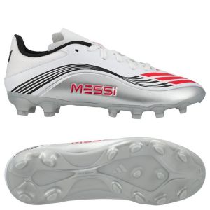 Adidas Bottes de football f50 messi league mg enfant gris