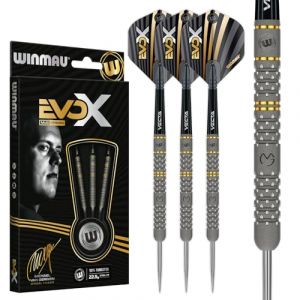 Winmau Michael van Gerwen EVO-X 90% - Fl&eacute;chettes pointe Acier
