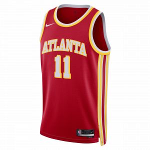Nike Maillot Dri-FIT NBA Swingman Atlanta Hawks Icon Edition 2022/23 - Rouge - Taille L - Male