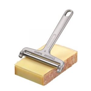 Tranche-fromage professionnel. Fil coupant en acier inoxydable. En fonte d&rsquo;aluminium recouvert d&rsquo;un rev&ecirc;tement tr&egrave;s r&eacute;sistant.