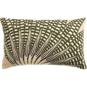 Declikdeco Coussin brodé Ewan Lin 30 x 50