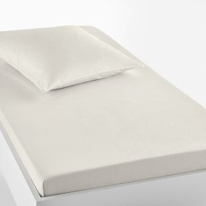 Image de Drap housse enfant en coton bio, Scenario Beige Taille 90x140cm;90x190 cm