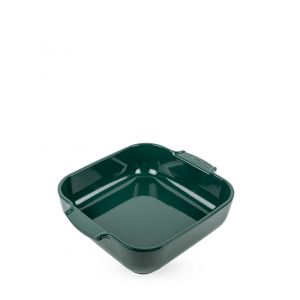 Peugeot Plat Four Céramique Carré Vert Forêt 28 Cm - 11in Appolia