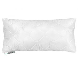 SuperKissen24. Oreillers en Microfibre 80x40 cm avec Garnissage Fibre Polyester - Hypoallergenique Oreillers Dodo - Coussin de Canapé Decoratif - Good Sleep Blanc