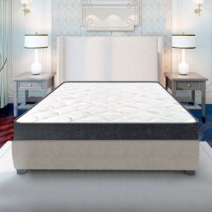 M&S Matelas ressorts ensachés + mousse hr 140x190 cm - seren