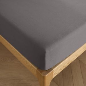 Drap housse 180 x 200 cm bonnet 30 cm Prémium pour lit 2 places King Size