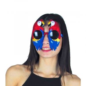 Party Pro Lunettes perroquet paillettées adulte Taille unique