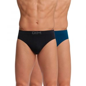 DIM Paris Slip Ad005hg.95w 2 Unités 5 Black / Blue