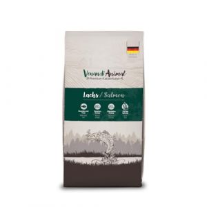 Venandi Animal Croquettes Premium Pour Chats, Saumon, Avec Beaucoup De Poisson Frais, Croquettes, Sans Céréales, Lot De 1 (1 x 1,5 kg)