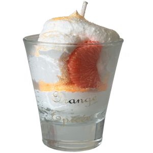 Provence Chic Bougies, diffuseurs Bougie parfumée Verrine Orange épicée fabriquée en Provence