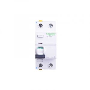 Schneider Electric A9Z21263 Disjoncteur diff&eacute;rentiel iID 2P 63 A 30 mA Type A Multicolore