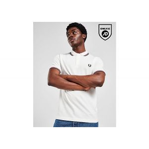 Fred Perry Polo Double Liseré Homme - White, White - Taille S