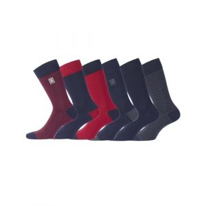 Serge blanco Chaussettes Hautes Homme Coton, Socquettes Homme, Anti-Démangeaison, Durable