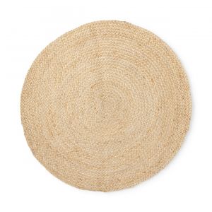 Tapis rond en jute ‐ &Oslash; 100 cm