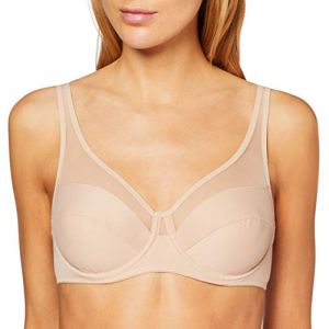 DIM Generous - Soutien-gorge - Avec armatures - Femme Beige (New skin), 90D (Taille Fabricant: 75D)