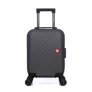 Valise Cabine Companie Lowcost 4 roues doubles Spiez 42 cm beige