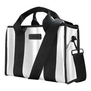 Sac Bandouli&egrave;re S&eacute;rie Mini Travel Tote Bag &Eacute;tanche CASE MATE Noir / Argent