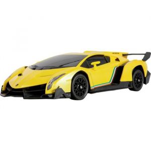 Amewi Lamborghini Veneno Drift Car 1:18 RTR Jaune t&eacute;l&eacute;command&eacute; RC