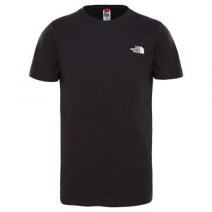 Image de The North Face T-shirts Simple Dome Youth S/s - TNF Black / TNF White - Taille S
