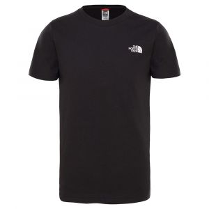 Image de The North Face T-shirts Simple Dome Youth S/s - TNF Black / TNF White - Taille S