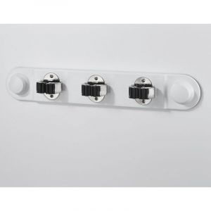 Image de Mottez Support 3 blocs manches ventouse